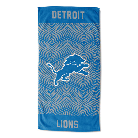 Northwest NFL Detroit Lions State Line Beach Towel, 30x60