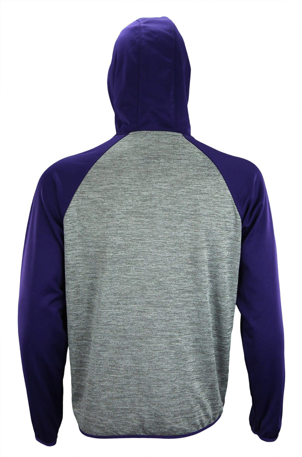 G-III Sports Men's NFL Baltimore Ravens Solid Fleece Full Zip Hooded Jacket