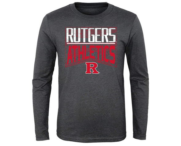 Outerstuff NCAA Youth (4-20) Rutgers Scarlet Knights Performance L/S Energy Tee