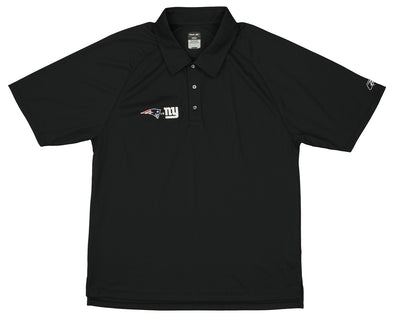 Reebok NFL Men's New England Patriots vs. New York Giants Performance Polo, Black