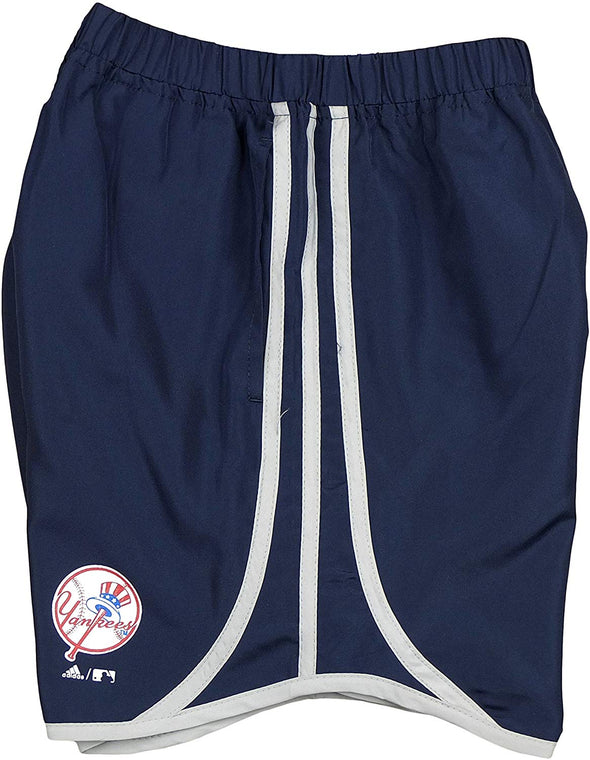 Adidas MLB Youth Girls New York Yankees Lightweight Charger Shorts