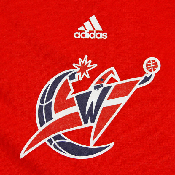Adidas NBA Basketball Youth Boys Washington Wizards Hoodie - Red