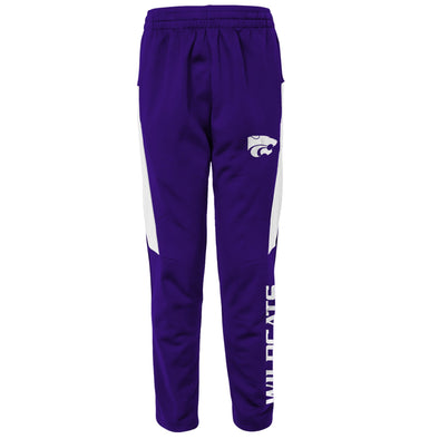 Outerstuff NCAA Youth Kansas State Wildcats Automation Field Pants, Purple