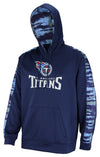 Zubaz NFL Men's Tennessee Titans Hoodie w/ Oxide Sleeves