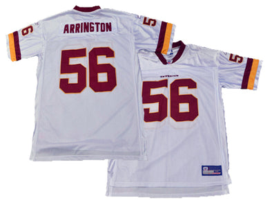Reebok NFL Men's Washington LaVar Arrington #56 Player Jersey, White