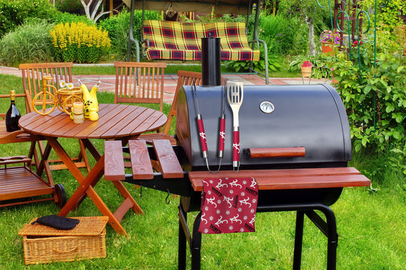 Northwest NCAA Alabama Crimson Tide Scatter Print 3 Piece BBQ Grill Set