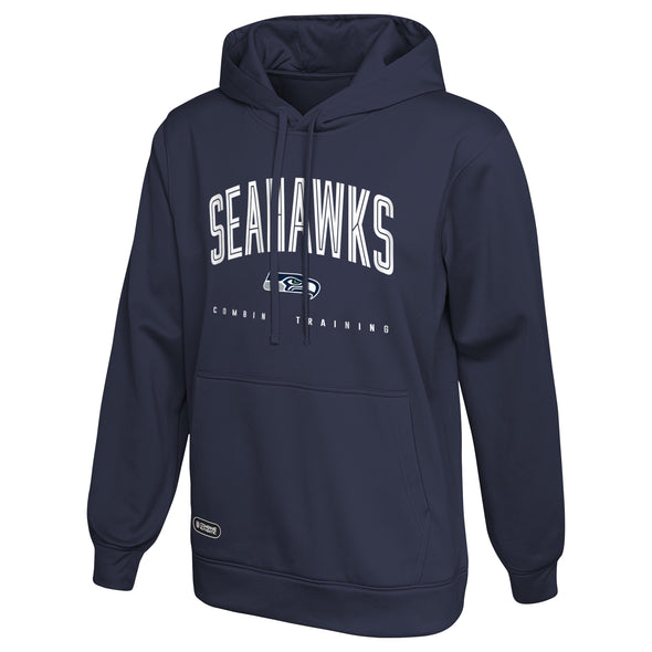 Outerstuff NFL Men's Seattle Seahawks Up Field Performance Fleece Hoodie