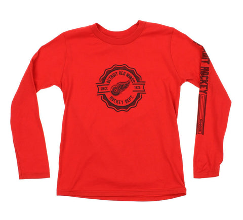 Reebok NHL Youth New Jersey Devils Long Sleeve Icon Tee