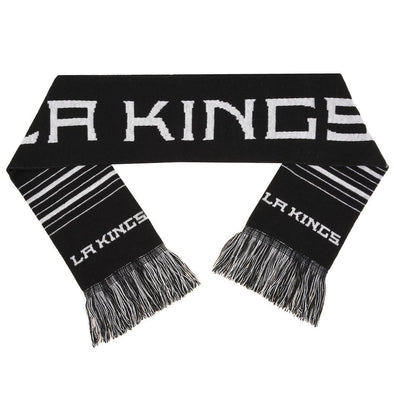 Forever Collectibles NHL Los Angeles Kings 2 Sided Knit Wordmark Logo Scarf,