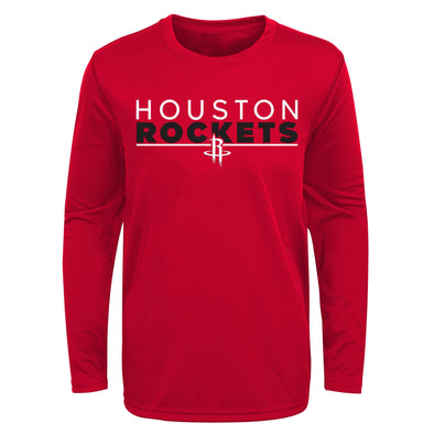Outerstuff NBA Youth Boys Houston Rockets Tactical Stance Performance Tee