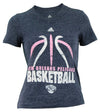 Reebok NBA Youth Girl's New Orleans Pelicans Short Sleeve Flamingo Tee