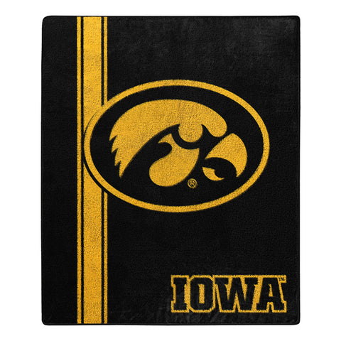 Northwest NCAA Iowa Hawkeyes Sherpa Throw Blanket