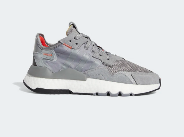 Adidas Originals Juniors Kids' Nite Jogger Sneakers, Grey/White