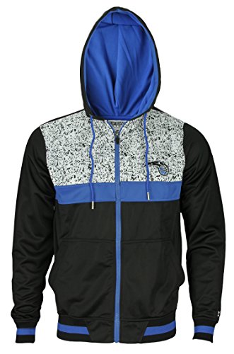 Zipway Orlando Magic NBA Men's Black Bugsy Hoodie with Blue Accent