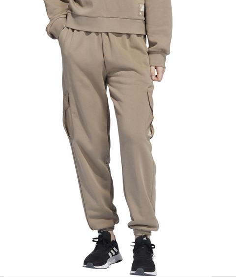 Adidas Women's Q1 Utility Jogger Pants, Chalky Brown