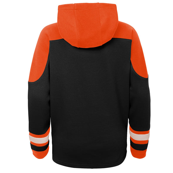 Outerstuff NHL Youth Boys Philadelphia Flyers Ageless Must-Have Lace Up Hoodie