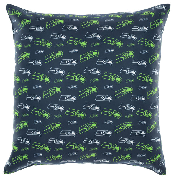 FOCO NFL Seattle Seahawks 2 Pack Couch Throw Pillow Covers, 18 x 18
