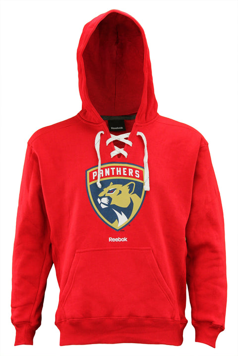 Reebok NHL Men's Florida Panthers Primary Jersey Pullover Hoodie