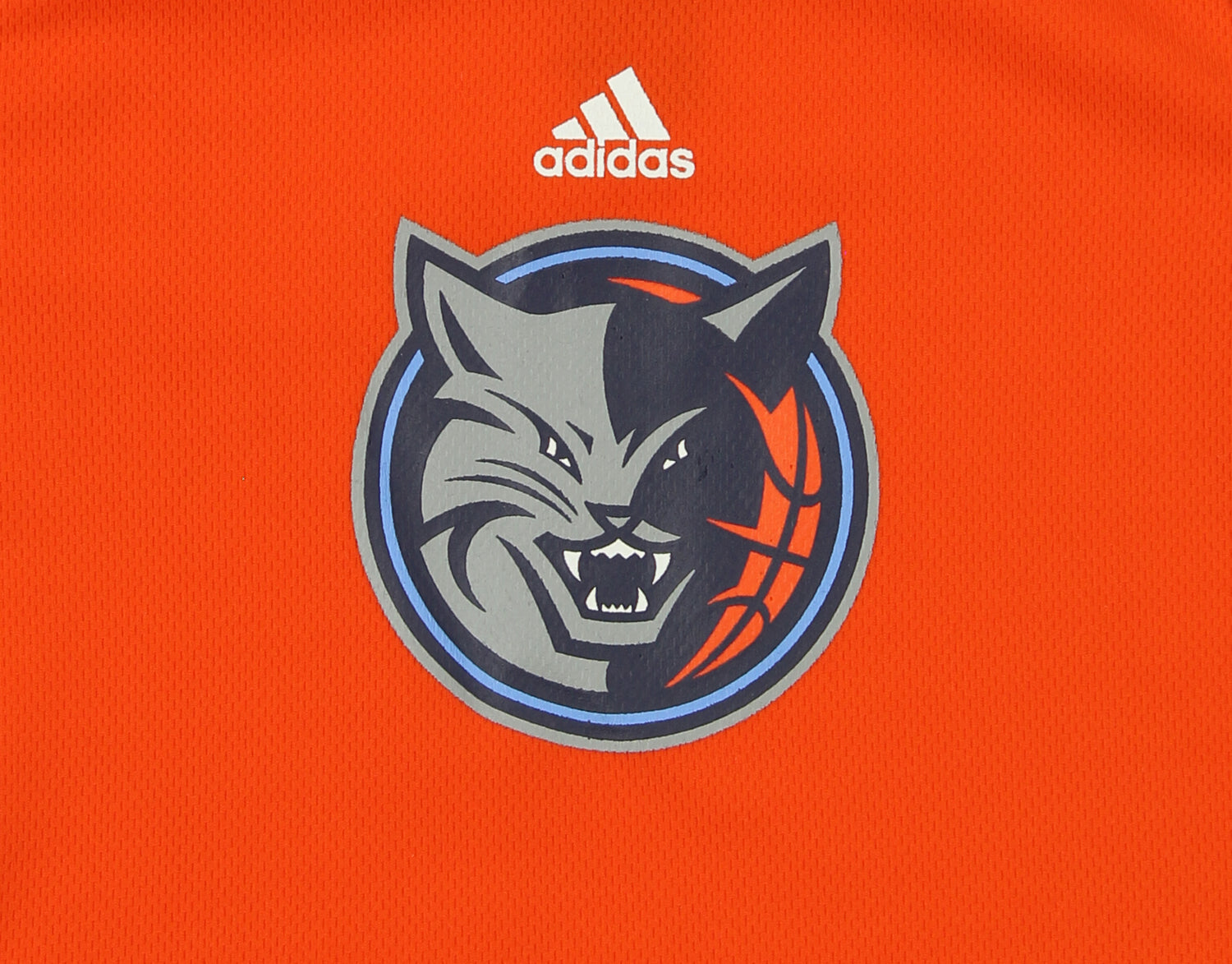 Adidas NBA Toddlers Charlotte Bobcats Short Sleeve Tee and Shorts Set, Orange - 2T