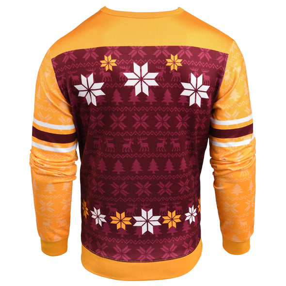 Forever Collectibles NBA Men's Cleveland Cavaliers Printed Ugly Sweater