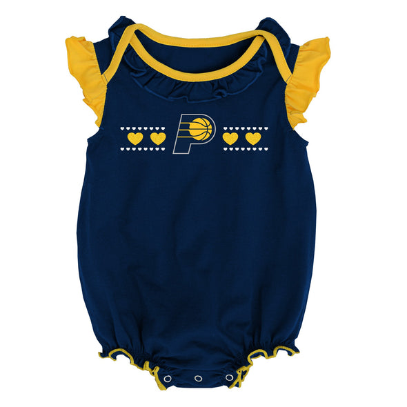 Outerstuff NBA Infant Girls Indiana Pacers Homecoming 2 Pack Creeper
