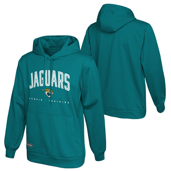 Outerstuff NFL Men's Jacksonville Jaguars Up Field Performance Fleece Hoodie