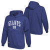 Outerstuff NFL Men's New York Giants Up Field Performance Fleece Hoodie