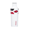 Corkcicle NCAA 16oz Arkansas Razorbacks Triple Insulated Stainless Steel Tumbler