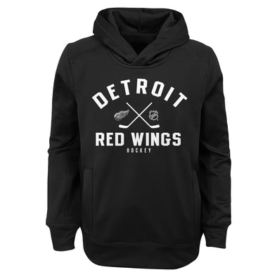 Outerstuff NHL Youth Boys Detroit Red Wings Core Values Performance Fleece Hoodie