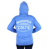 Indianapolis Colts NFL Womens Double Coverage Full Zip French Terry Hoodie