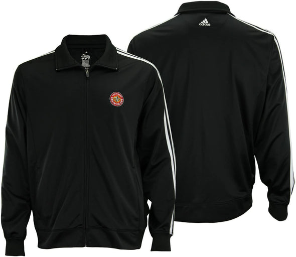 Adidas Men's Louisiana Ragin' Cajuns 3-Stripe Track Jacket, Black