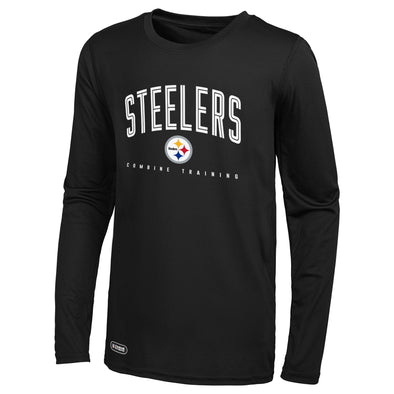 Outerstuff NFL Men's Pittsburgh Steelers Up Field Performance T-Shirt Top