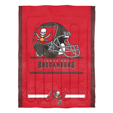 Northwest NFL Tampa Bay Buccaneers Safety Printed Comforter and Sham Set, Twin