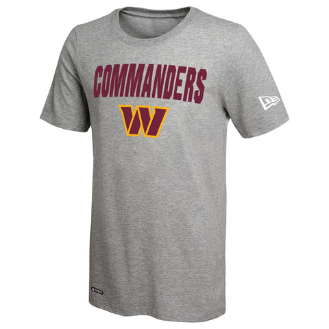 New Era NFL Men's Washington Commanders 50 Yard Line Drift Short Sleeve Tee