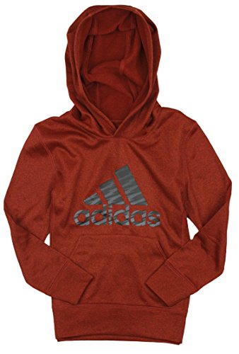 Adidas Youth Boys Ultimate Fleece Pullover Sweatshirt Hoodie, Maroon