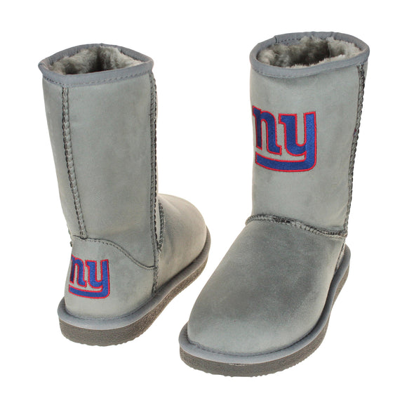 Cuce Shoes New York Giants NFL Football Women's The Devotee Boot - Gray