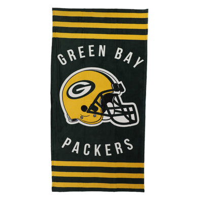 Northwest NFL Green Bay Packers "Stripes" Beach Towel, 30" x 60"