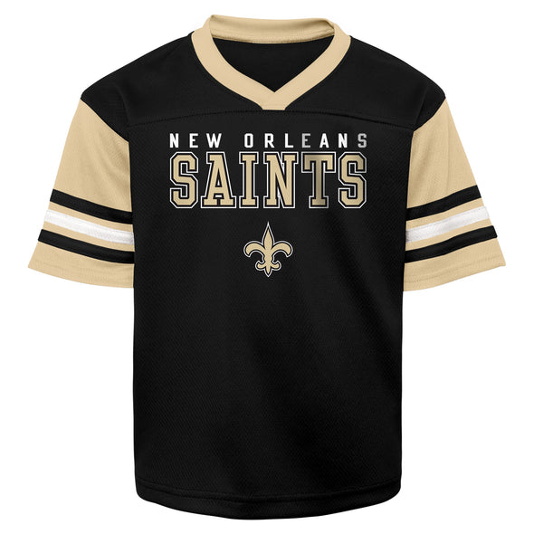 Outerstuff NFL Youth Boys New Orleans Saints Team Color Knit Top Jersey