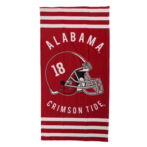 Northwest NCAA Alabama Crimson Tide "Stripes" Beach Towel, 30" x 60"