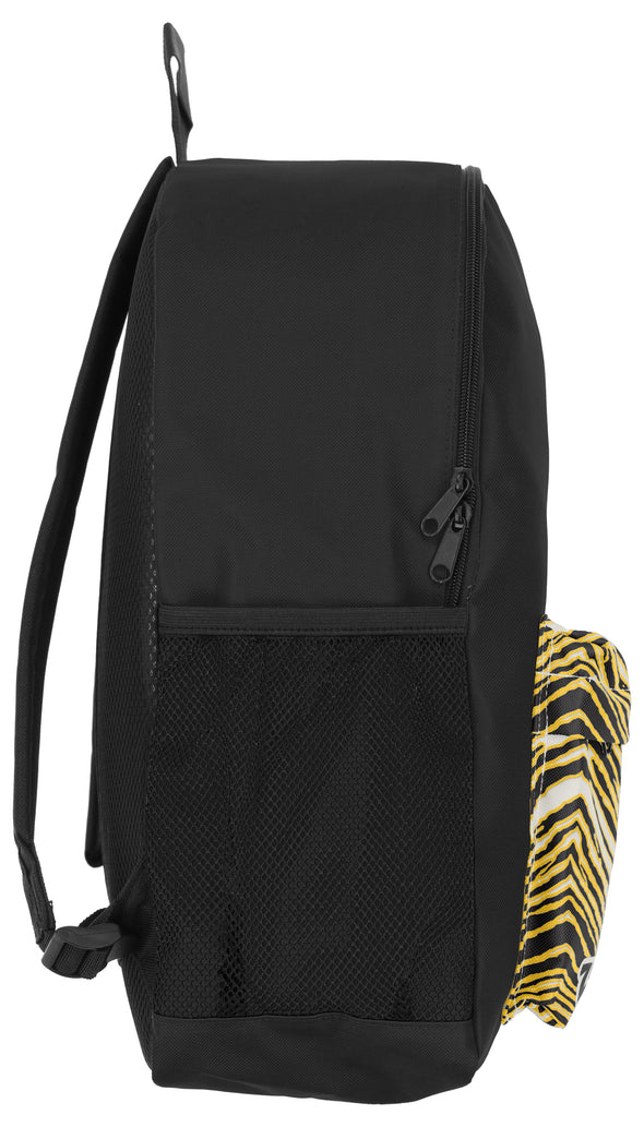 FOCO X ZUBAZ NFL Pittsburgh Steelers Zebra 2 Collab Printed Backpack